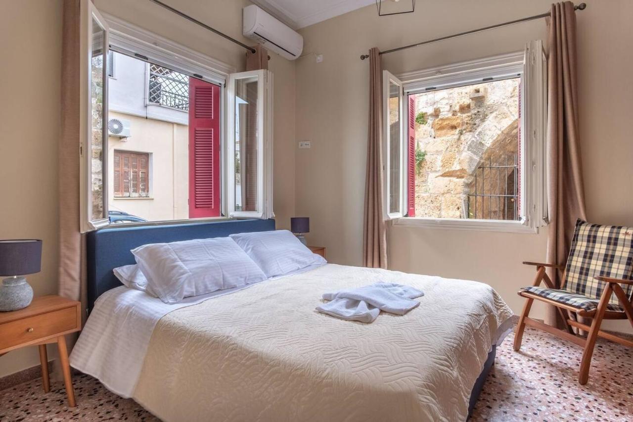 Veneris Residence 2-Bedroom Apartment In Chania Chrissi Akti Chania Exterior foto