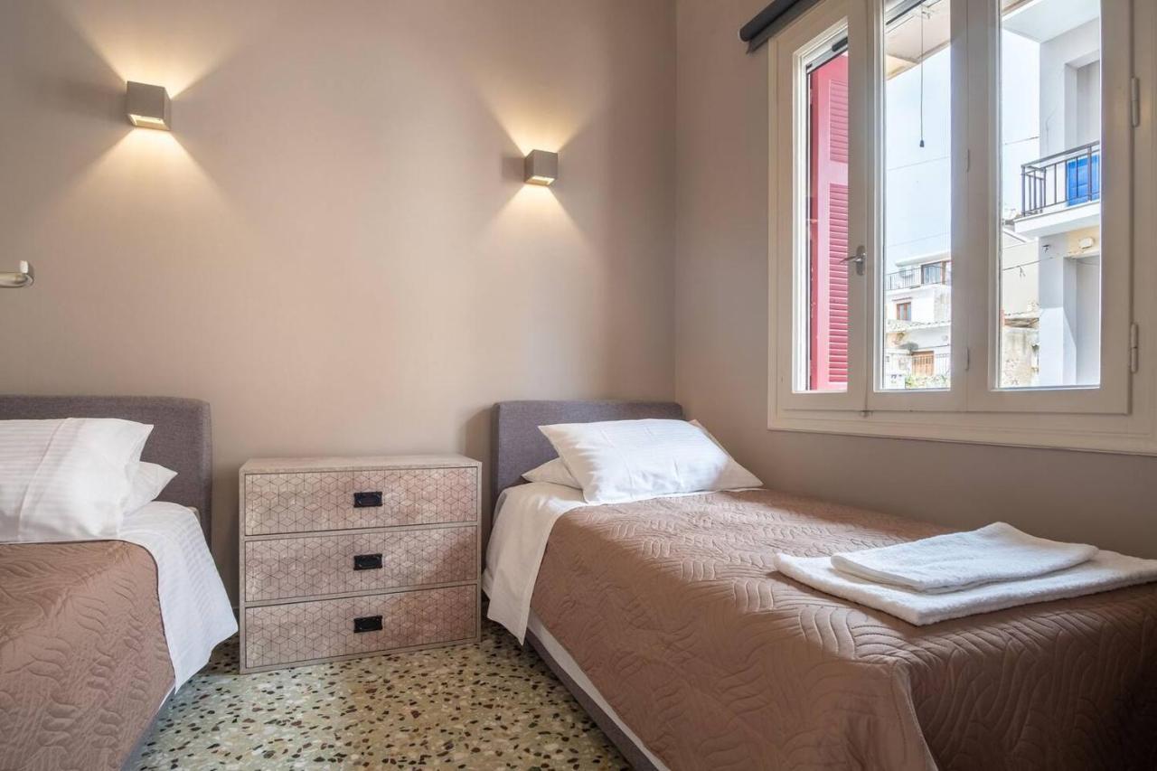 Veneris Residence 2-Bedroom Apartment In Chania Chrissi Akti Chania Exterior foto
